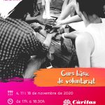 Cartell del Curs bàsic de voluntariat